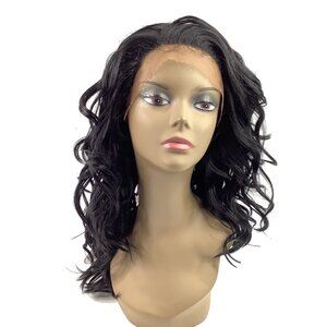 BOBBI BOSS MLF260 GRACE Lace Front Wig Synthetic Fiber Color 1 Wavy